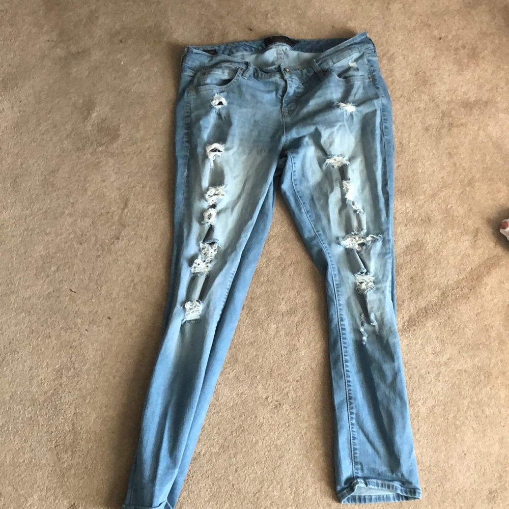 Light wash torrid jeans